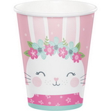 Creative Converting 336056 Birthday Bunny Hot/Cold Cup 9Oz., CASE of 96