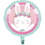 Creative Converting 336646 Birthday Bunny Metallic Balloon 18", CASE of 10
