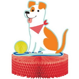 Creative Converting 336661 Dog Party Centerpiece Hc Shaped, CASE of 6