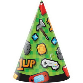 Creative Converting 336680 Gaming Party Hat Child, CASE of 48