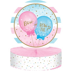 Creative Converting 336685 Gender Reveal Balloons Centerpiece Hc Shaped (Case Of 6)
