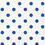 Creative Converting 337058 Dots & Stripes Cobalt Luncheon Napkin (Case Of 12)
