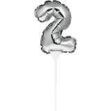 Creative Converting 337514 Décor Balloon Cake Topper, 2 (Case Of 12)