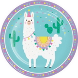 Creative Converting 339577 Llama Party Dinner Plate, CASE of 96