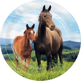Creative Converting 339761 Horse And Pony Luncheon Plate (Case Of 12)
