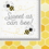 Creative Converting 339889 Bumblebee Baby Luncheon Napkin, Sweet As Can Bee (Case Of 12)
