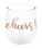 Creative Converting 340041 Ros&#233; All Day 14Oz Stemless Wine Glass (Case Of 6)