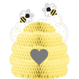Creative Converting 340067 Bumblebee Baby Centerpiece Hc Shaped (Case Of 6)