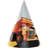 Creative Converting 340109 Big Dig Construction Hat Child (Case Of 6)