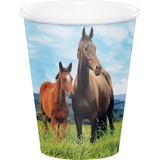 Creative Converting 340117 Horse And Pony Hot/Cold Cups 9Oz. (Case Of 12)