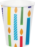 Creative Converting 340127 Bright Birthday Hot/Cold Cups 9Oz. (Case Of 12)