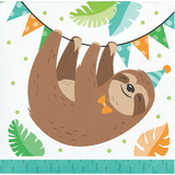 Creative Converting 343825 Sloth Party Beverage Napkin (Case Of 12)