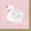 Creative Converting 343836 Stylish Swan Party Luncheon Napkin (Case Of 12)