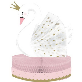 Creative Converting 344423 Stylish Swan Party Centerpiece Hc Shaped (Case Of 6)