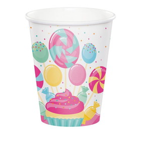 Creative Converting 344474 Hot/Cold Cups 8Oz. Candy Bouquet