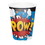 Creative Converting 344475 Hot/Cold Cups 8Oz. Superhero Slogans