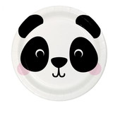 Creative Converting 346277 Panda Dessert Plates