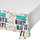 Creative Converting 346328 Paper Tablecover Border Print 54