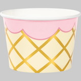 Creative Converting 346419 Ice Cream Party Treat Cups