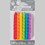 Creative Converting 347177 Lg Spiral Rainbow