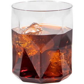 Creative Converting 347694 Plastic Fractal Old Fashioned Tumblers