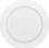 Creative Converting 347882 10.25" White Pebble Plate White Pebble