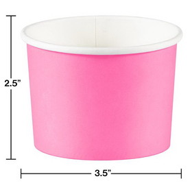 Creative Converting 349805 Candy Pink Treat Cups