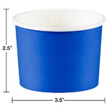 Creative Converting 349813 Cobalt Blue Treat Cups