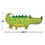 Creative Converting 350520 Alligator Birthday Party Shaped Mylar Balloon (Case of 10)