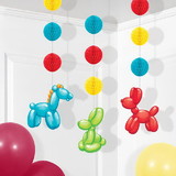 Creative Converting 350541 Party Balloon Animal Hanging Decorations