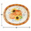Creative Converting 352864 Happy Harvest Fall Oval Paper Plates