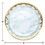 Creative Converting 353970 Blue Marble Paper Plates
