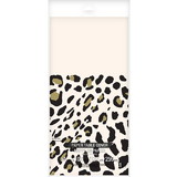 Creative Converting 354595 Leopard Paper Tablecloth