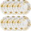 Creative Converting 354598 Honeycomb Dessert Plates