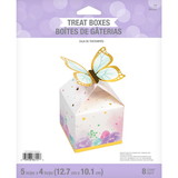 Creative Converting 355775 Golden Butterfly Favor Boxes (Case of 6)