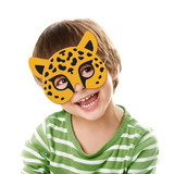 Creative Converting 355785 Jungle Animals Foam Masks
