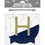 Creative Converting 357601 Navy And Gold Birthday Banner