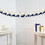 Creative Converting 357601 Navy And Gold Birthday Banner