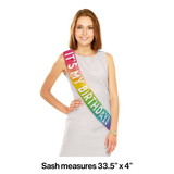 Creative Converting 359169 It's My Birthday Party Sash (Case of 12)