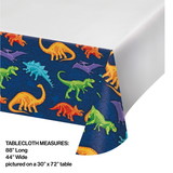 Creative Converting 359282 Dino Dig Plastic Tablecloth (Case of 12)