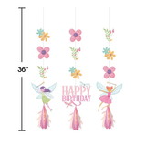 Creative Converting 360387 Fairy Forest Hanging Cutouts (Case of 12)