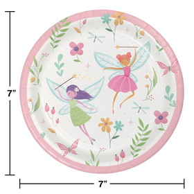 Creative Converting 360498 Fairy Forest Dessert Plates (Case of 12)