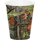 Creative Converting 375676 Hunting Camo Hot/Cold Cups 9 Oz., CASE of 96