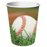 Creative Converting 377963 Sports Fanatic Baseball 9 oz. Hot/Cold Cups (Case of 96)