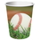 Creative Converting 377963 Sports Fanatic Baseball 9 oz. Hot/Cold Cups (Case of 96), Price/Case