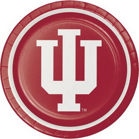 Creative Converting 424924 Indiana Univ Dinner Plate, CASE of 96