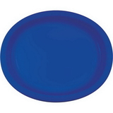 Creative Converting 433147 Cobalt Oval Platter 10