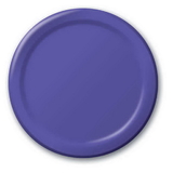 Creative Converting 47115B Purple Dinner Plate, Solid (Case of 240)