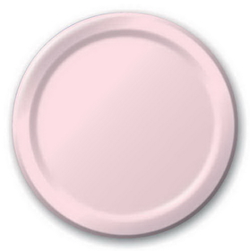 Creative Converting 47158B Classic Pink Dinner Plate, Solid (Case of 240)