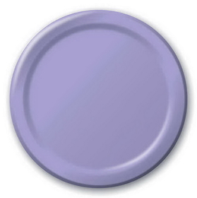 Creative Converting 47193B Luscious Lavender Dinner Plate, Solid (Case of 240)